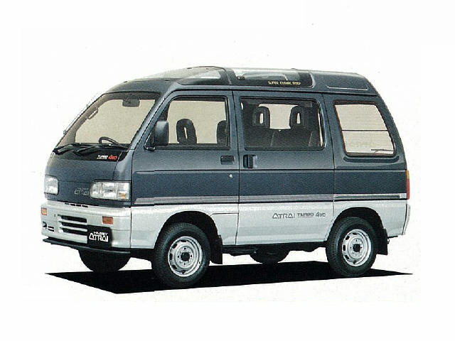 Daihatsu Atrai (S80V, S81V) 2 поколение, рестайлинг, минивэн (10.1988 - 03.1990)